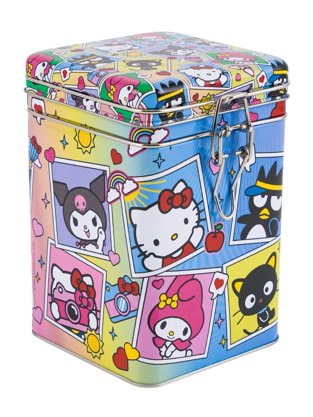 Hello Kitty & Friends Square Lock Top Canister - 29.8oz